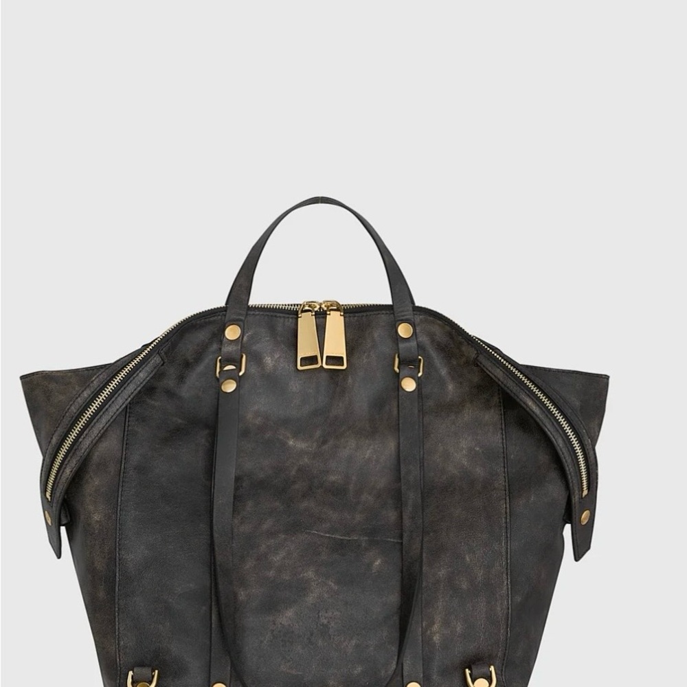 Rebecca Minkoff Surplus Tote  Black and Gold Tote NEW